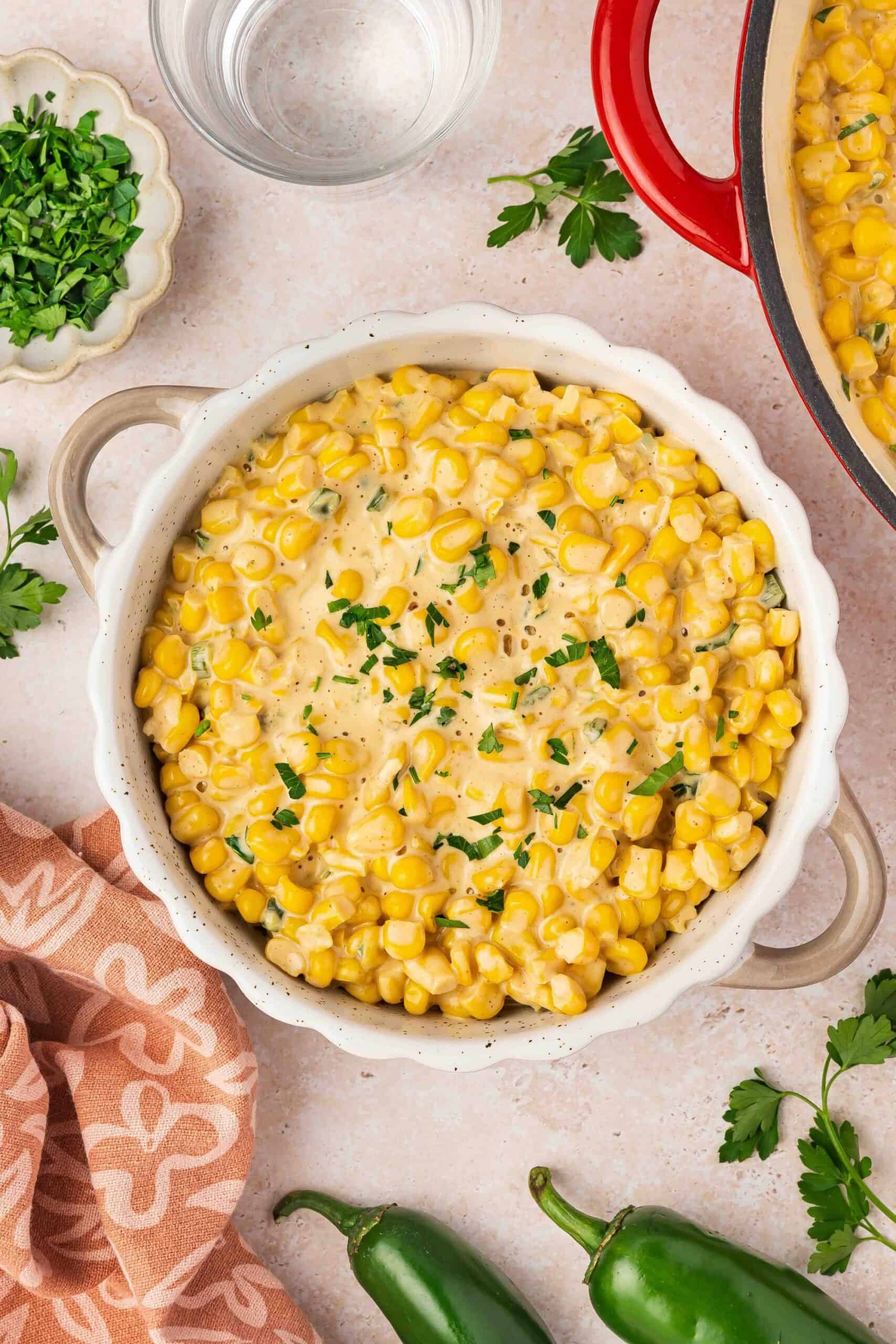 Spicy Creamed Corn Recipe With Jalapeno (Easy Holiday Sides)